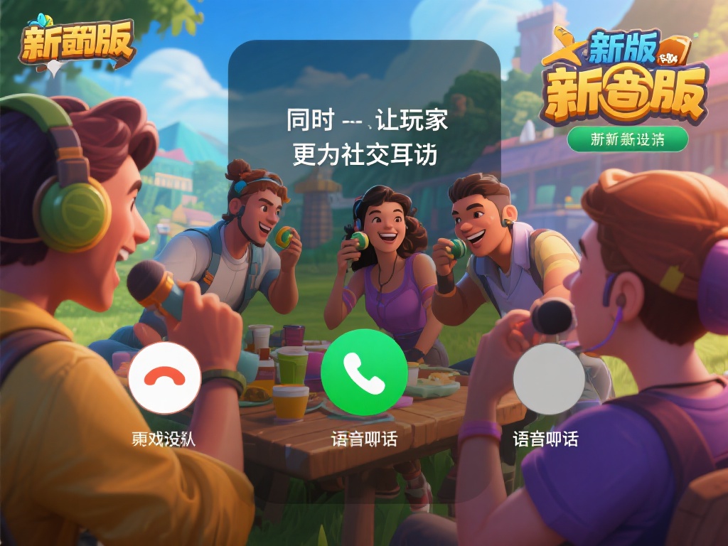 同时，为了让玩家有更好的社交互动，新版本还增加了语