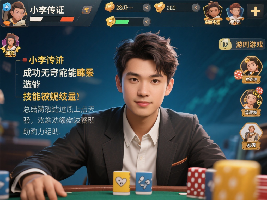 小李坦言，成功并非完全靠运气，更多的是在游戏中找到